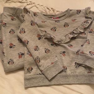Toddler Minnie Mouse sweatsuit